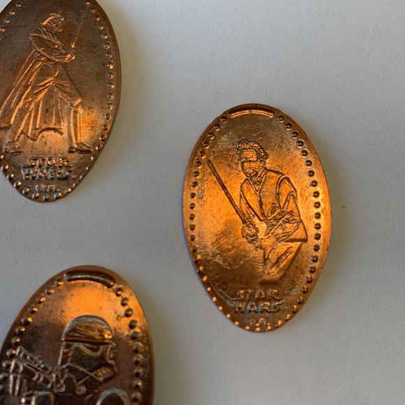 Disney Star Wars Pressed Penny Set - Chewbacca Pressed Quarter - Picture 6 of 8